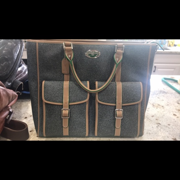 3 lily pads midtown saugatuck briefcase - Picture 1 of 3